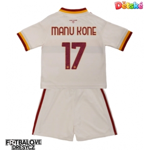 AS Roma Manu Kone #17 Dětské Venkovní dres komplet 2026-27 Krátký Rukáv (+ trenýrky)